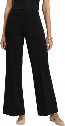 Jude Connally Trixie Ponte Wide Leg Pants In Black