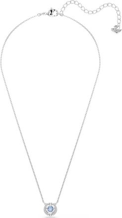 Swarovski Una Necklace - Dames - Kettingen - Grijs - ONE Size - Accessoires