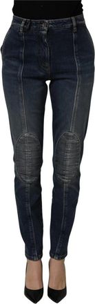 Dolce & Gabbana Skinny Denim Jeans - Dames - Skinny Jeans - Blauw - XS - Denim - Jeans