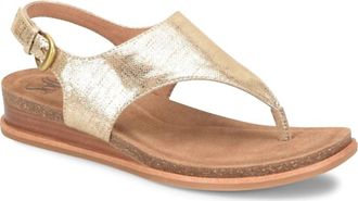 S&ouml;fft Womens Penelope Sandals In Gold