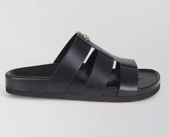 Valentino Garavani leather cage sandals