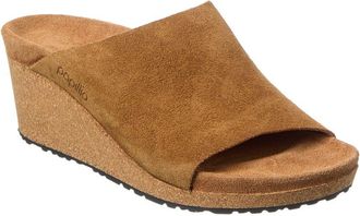 Birkenstock Papillio by Birkenstock Namica Narrow Suede Wedge Sandal