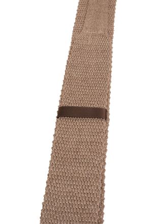 Eterna Krawatte ETERNA, Herren, beige (sand), Leinen, Krawatten Krawatte