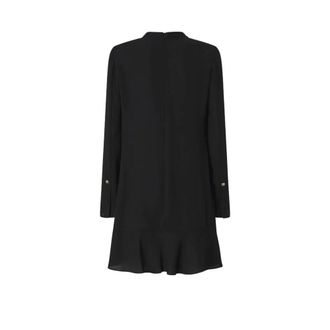 Pinko Pinko - Arancino Jurk - Dames - Jurken - Zwart - Maat: L Zijde