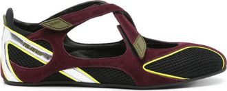 The Attico Ballerine Nomad - Viola