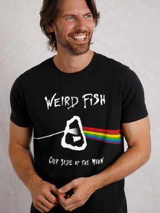 Weird Fish Carp Side Front Print Artist T-Shirt in Black at Nordstrom, Size Xxx-Large