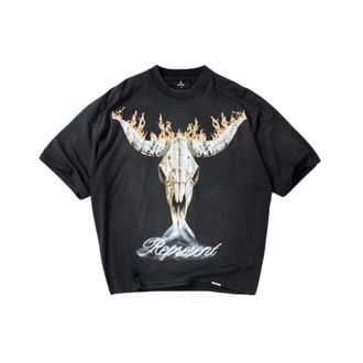 Represent T-Shirts, male, Black, Size: 2XL British Cowboys T-Shirt