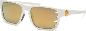 Plein Sport SSP004 5WWG Mens Sunglasses White Size 57