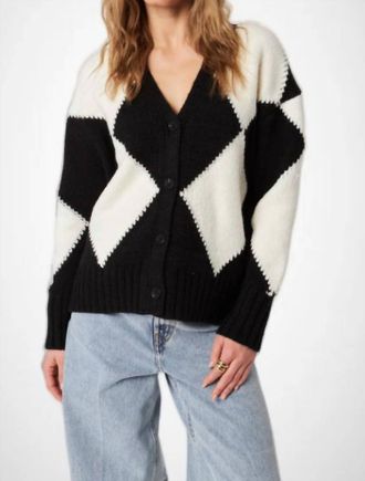 John & Jenn Jules Cardigan Top In Black