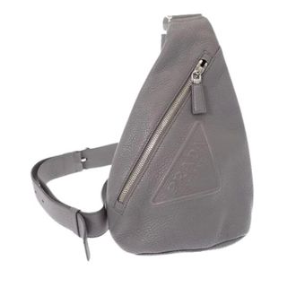 Prada Pre-owned Sling Bag - Dames - Pre-owned - Grijs - Maat: ONE Size Leer