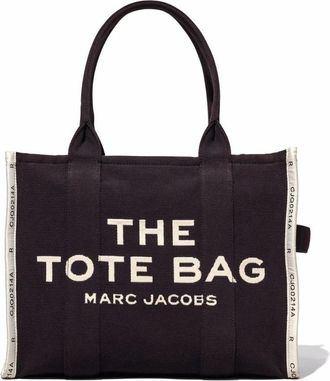 Marc Jacobs Jacquard Grote Tote Tas - Dames - Shoppers - Zwart - ONE Size - Tassen