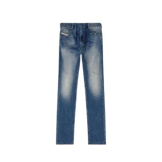 Diesel Heren, Jeans, Blauw, Maat: W30 Katoen
