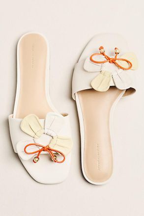 Maeve Flower Slide Sandals