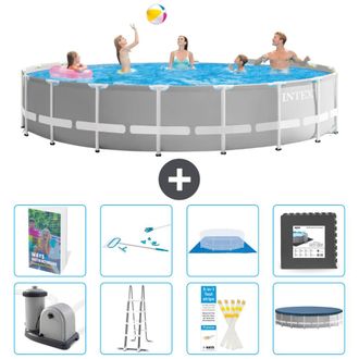 Intex Piscina Prism Frame Redonda - 549x122 Cm - 9-piezas S565