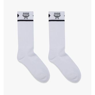 MCM Logo Jacquard Socks