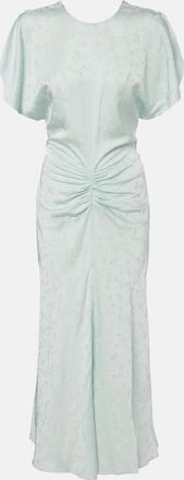 Victoria Beckham Abito midi in jacquard