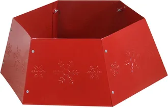 Vacchetti Cubre Eje Met&aacute;lico Plegable Hexagonal Rojo Cm&oslash;68h25