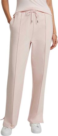 Ted Baker Joggingbroek met rechte pijpen en plooitjes voor dames (Roze)