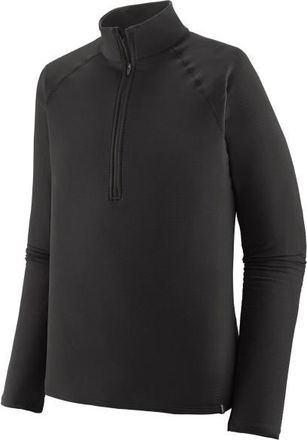 Patagonia Capilene Thermal Weight Zip-Neck Kunstfaserunterw&auml;sche f&uuml;r Herren | schwarz