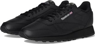Reebok Lifestyle Classic Leather Shoes Black/Pure Grey 2 : Mens 10 - Womens 11.5 Medium, Synthetic/Suede/Leather