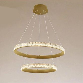 Trade Shop Trade Shop Traesio - Trade Shop - Led 60w Led Support Show 2 Cerchievementos Telecomando Oro 31975