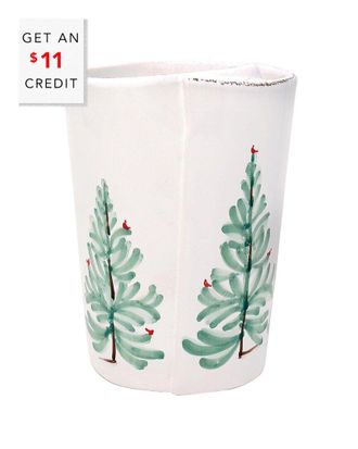 Vietri Vietri Lastra Holiday Utensil Holder With $12 Credit