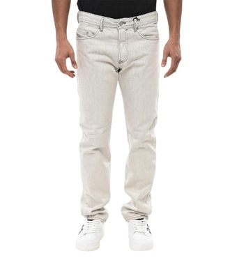 Diesel Light Grey Mid Rise Jeans