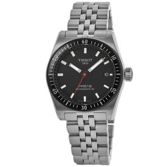Tissot PRS 516 Powermatic 80 Automatic Black Dial Steel Unisex Watch T149.407.11.051.00