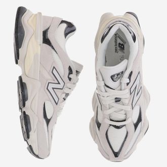 New Balance Unisex Sneakers 9060 Multicolour Suede-Mesh Trainers Suede/mesh