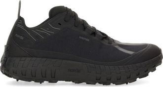 Norda Streamlined Black Sneakers With Rugged Sole