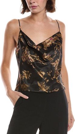 L'agence Lagence Calista Cowl Neck Silk Cami