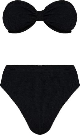 Hunza G Bikini Jean a vita alta - Nero
