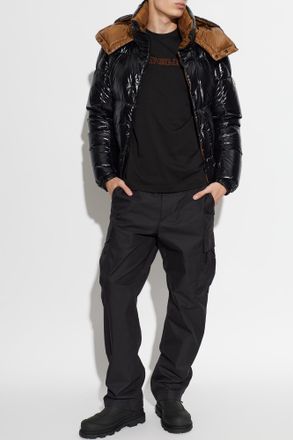 Moncler T-shirt With Logo, Mens, Black