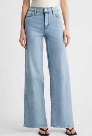 Frame Denim Le Slim Palazzo High Waist Wide Leg Jeans in Tribute at Nordstrom Rack, Size 32
