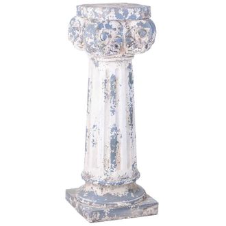 Wanderlust Deco Wanderlust Deco - Columna Decorativa Color Piedra, 29x29x82h Cm
