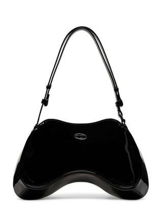 Diesel Borsa a spalla Play in finta pelle - Nero