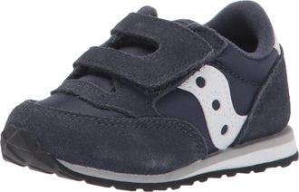 Saucony Unisex Kids Jazz Original Sneaker, Navy White, 3 UK