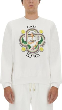 Casablanca Regular Fit Sweatshirt With Logo Design