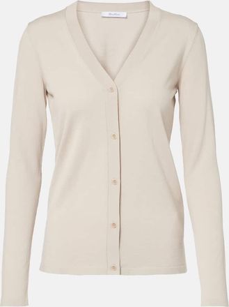 Max Mara Cardigan Tennis in cotone e seta