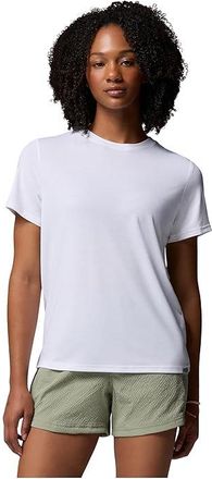 Columbia Csc Soft Stretch Short Sleeve T-Shirts Womens Clothing White : 2XL, Elastane/Polyester/Rayon