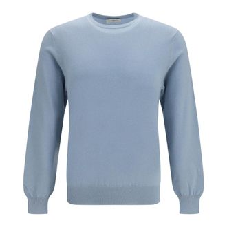 PIACENZA 1733 Maglione Girocollo in Cashmere - - Knitwear - Uomo - Blu - L