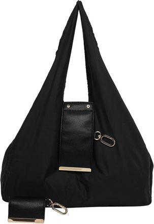 Generic Keychain Bag, Foldable Tote Bag, Expandable Leather Mini Bags with Key Ring, Compact Foldable Shopping Totes, Portable Reusable Handbag for Travel, Da