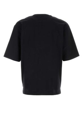 Dsquared2 Mens Logo-Print Oversize Cotton T-Shirt Black
