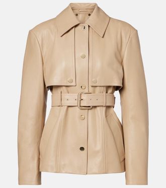 Sportmax Chaqueta convertible Stenzone de piel