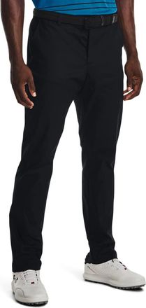 Under Armour Mens Ua Chino Tapered Trousers, Black, 1370081, Size 32/34