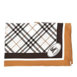 Burberry Check silk scarf Woman One Size