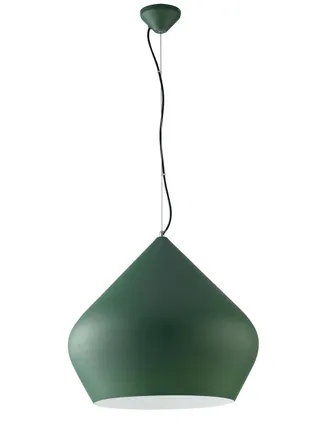 Luce-Ambiente-Design Tholos Green Suspension 1xe27