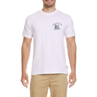 Quiksilver HI Mai Tai Graphic T-Shirt in White at Nordstrom, Size Large