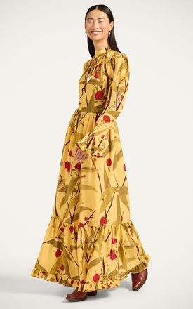 La DoubleJ Visconti Dress in Bamboo Yellow at Nordstrom, Size Xx-Large