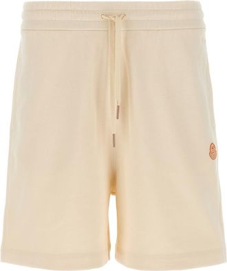 Moncler White Gilga Farm Bermuda Shorts